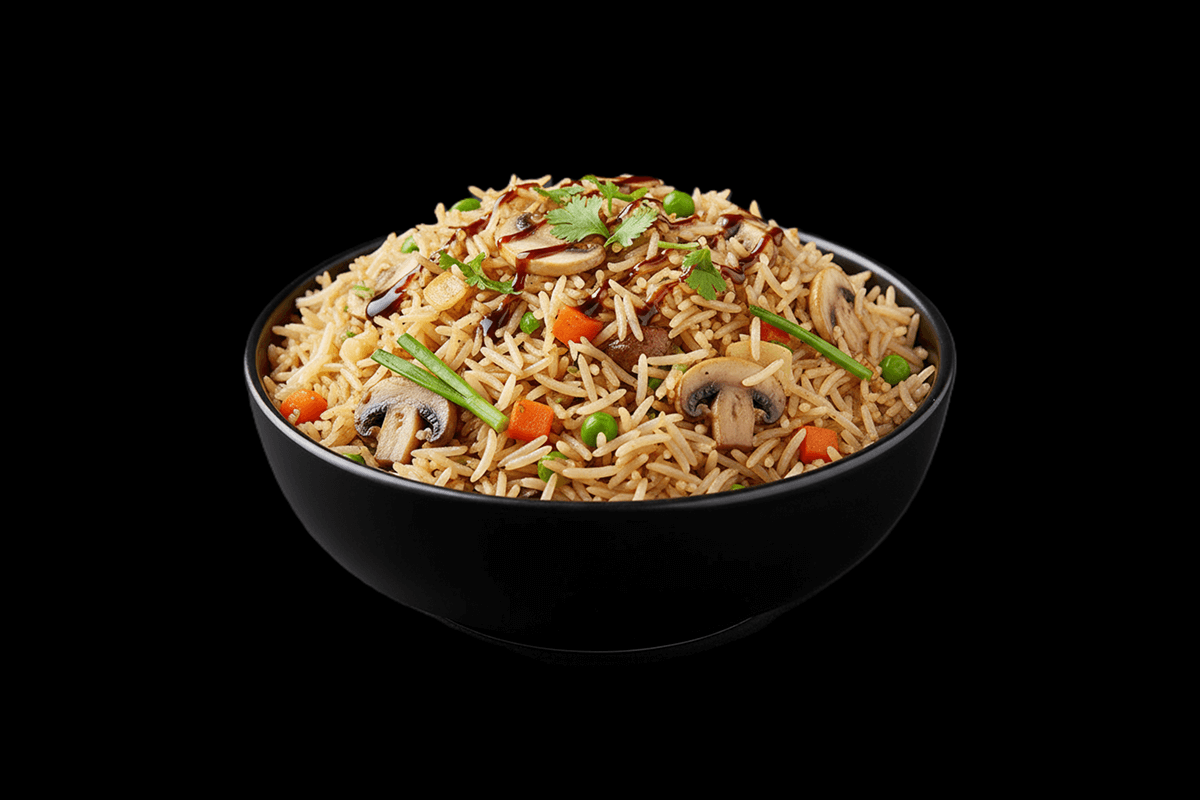 Mushroom Fried Rice